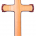 CVS木雕-CK30 Cross 30cm Carved